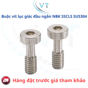 Buộc vít lục giác đầu ngắn NBK SSCLS SUS304
