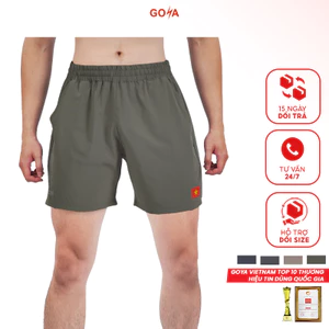 Quần thể thao chạy bộ nam 1 lớp Goya Urban - Siêu nhẹ, trượt nước, mịm màng, khô nhanh