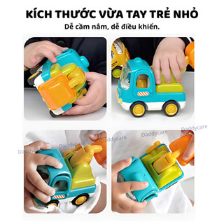 Ô Tô Đồ Chơi Trẻ Em, Xe Tải Đồ Chơi, Xe Trộn Bê Tông, Xe Xúc Cát Cho Bé Có Nhạc Vui Nhộn Goodway