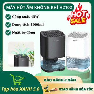 Máy Hút Ẩm Không Khí Dehumidifier H2102 Công suất 45W, Dung tích 1000ml, Tự Động Ngắt Khi Đầy Nước