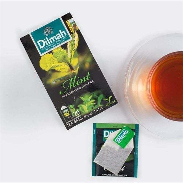 Trà Dilmah Bạc Hà Mint Tea 30g (1.5g x 20 túi), Hương Trà Thanh Mát Thư Giãn Đậm Vị Bạc Hà
