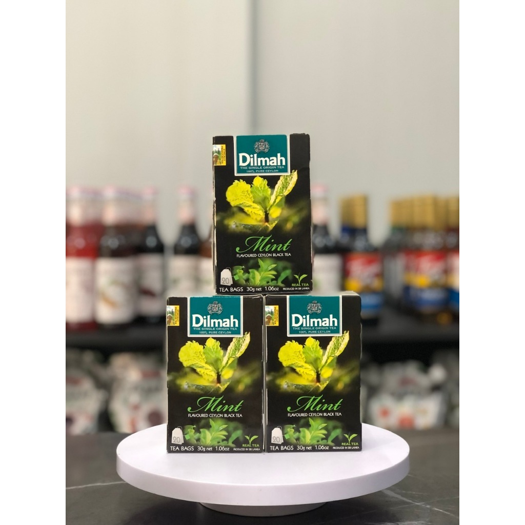 Trà Dilmah Bạc Hà Mint Tea 30g (1.5g x 20 túi), Hương Trà Thanh Mát Thư Giãn Đậm Vị Bạc Hà