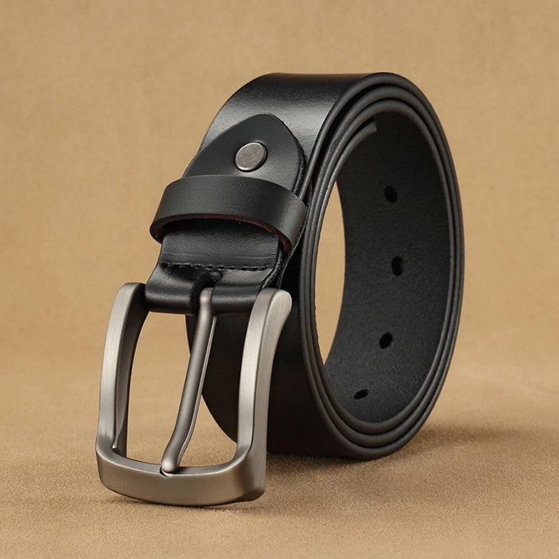 Thắt Lưng Nam Da Bò Thật Classic Leather, Dây Nịt Nam Cao Cấp Bền Đẹp Dễ Phối Đồ