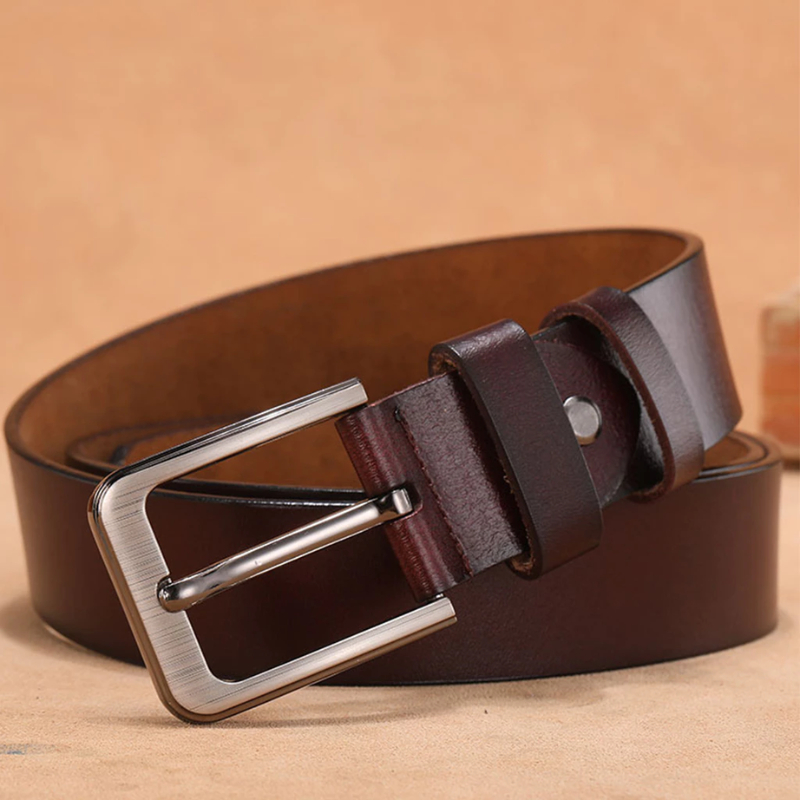 Thắt Lưng Nam Da Bò Thật Classic Leather, Dây Nịt Nam Cao Cấp Bền Đẹp Dễ Phối Đồ
