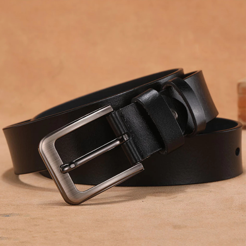 Thắt Lưng Nam Da Bò Thật Classic Leather, Dây Nịt Nam Cao Cấp Bền Đẹp Dễ Phối Đồ