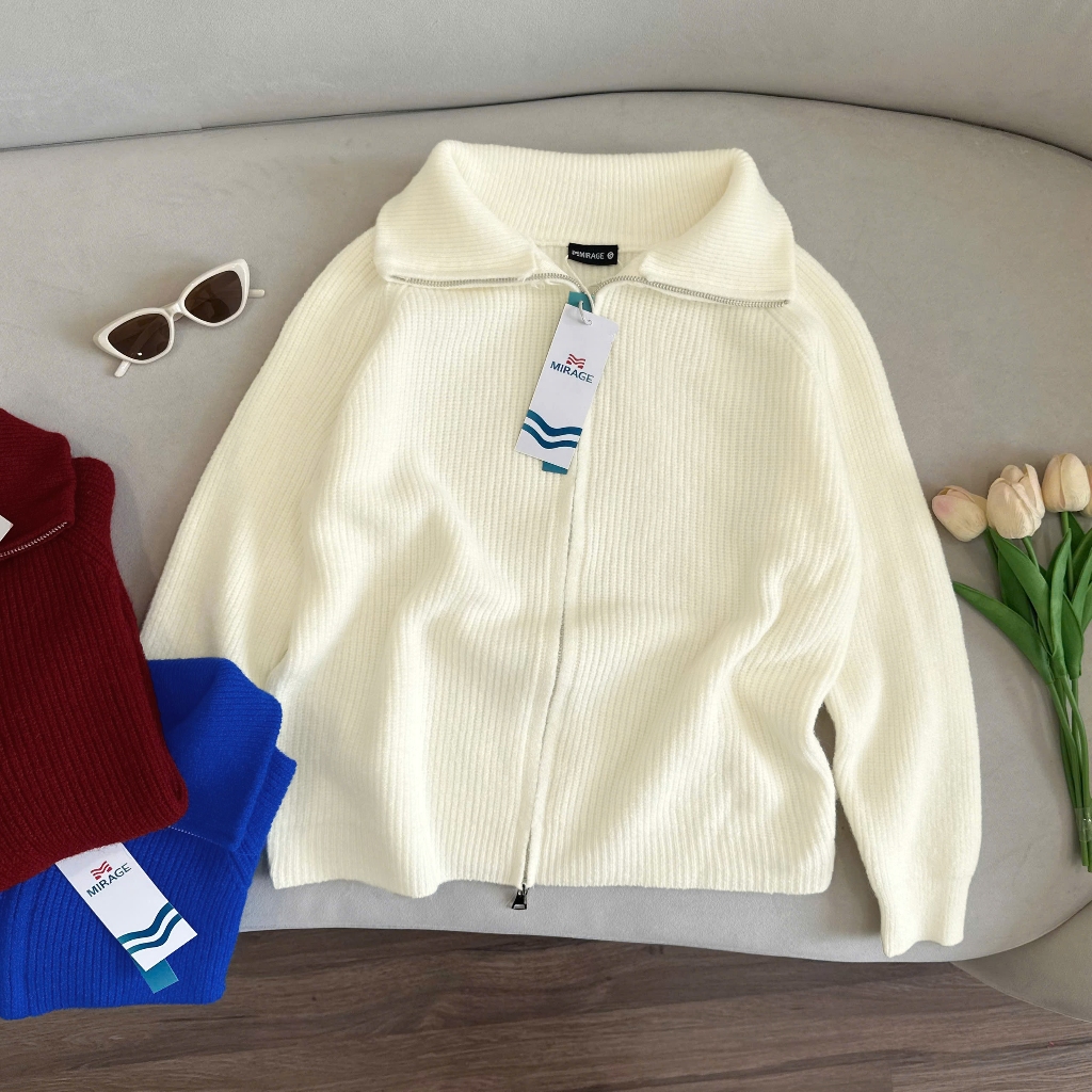 Áo Len Mirage Cổ Lọ Local Brand Chất Len Mongtoghi Mềm Mịn Thoáng Mát.