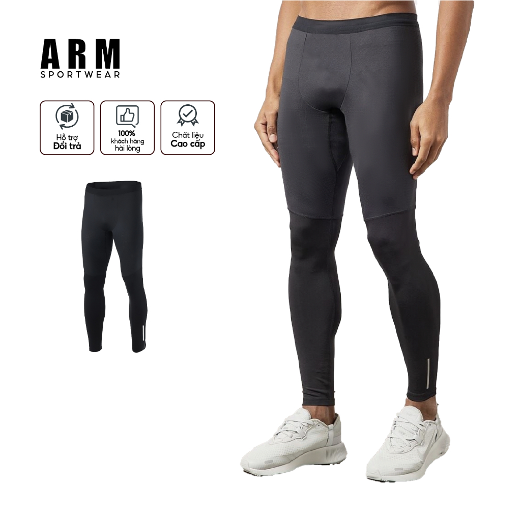 Quần Giữ Nhiệt HEAT UP Cao Cấp ARM, Quần Legging Nam Tập Gym Chạy Bộ Đá Bóng vận động thoải mái