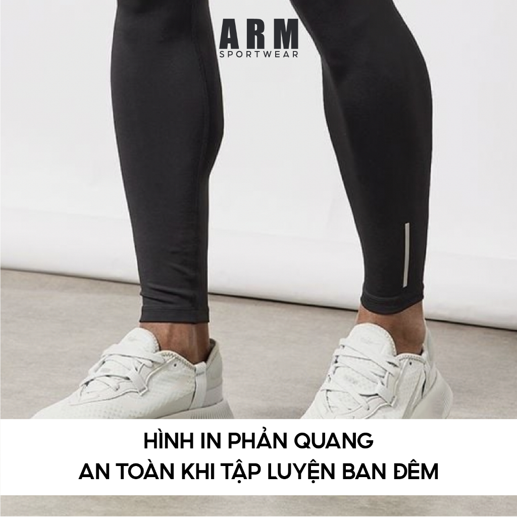 Quần Giữ Nhiệt HEAT UP Cao Cấp ARM, Quần Legging Nam Tập Gym Chạy Bộ Đá Bóng vận động thoải mái