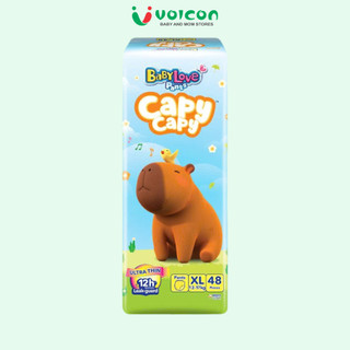 Tã quần BabyLove Capycapy Unicharm Nhật Bản, thấm hút vượt trội, mềm mại, thoáng khí cho bé