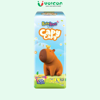 Tã quần BabyLove Capycapy Unicharm Nhật Bản, thấm hút vượt trội, mềm mại, thoáng khí cho bé