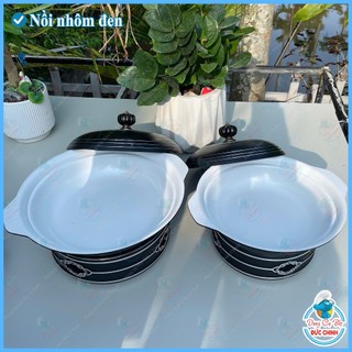 Nồi Nhôm Hâm Nóng Lẩu Súp Giữ Nhiệt Cho Gia Đình Quán Ăn