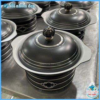 Nồi Nhôm Hâm Nóng Lẩu Súp Giữ Nhiệt Cho Gia Đình Quán Ăn