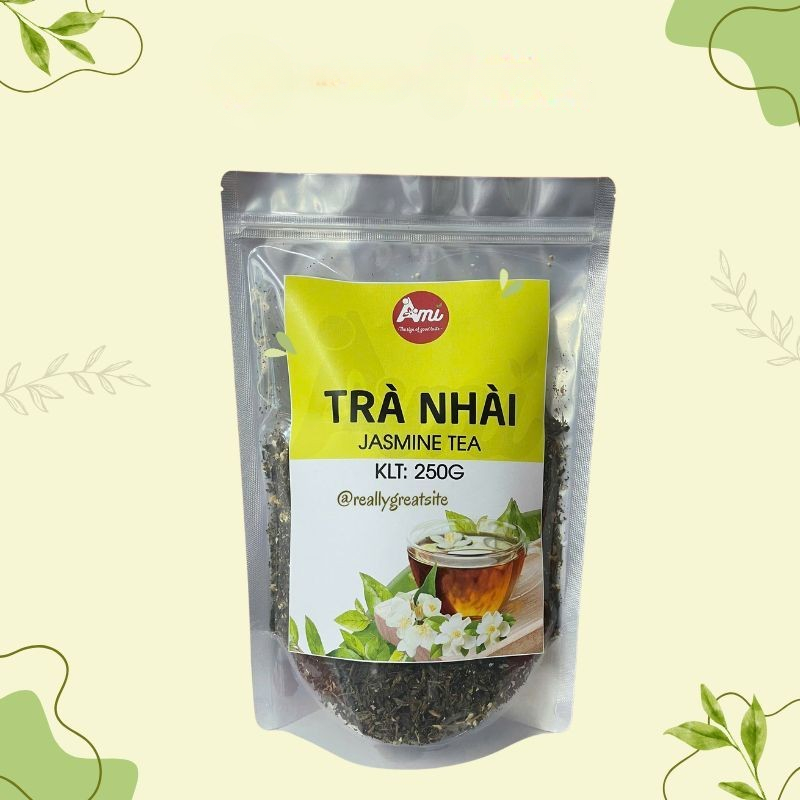 Trà Nhài Ami - Trà Thảo Mộc Jasmine (Có Gói Chia Lẻ) - Pha Chế Trà Chanh, Trà Sữa Ngon Khó Cưỡng