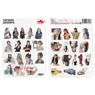 [HÀNG SẴN] Túi 100 Hình Dán Triệu Lộ Tư Không Trùng | Sticker Idol Trang Trí Zhao Lusi DIY chống nước