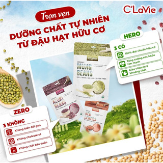 Đậu Hạt Hữu Cơ C'LaVie 200g Hỗ Trợ Tiêu Hóa, Hệ Đường Ruột Khỏe mạnh - Natural Market