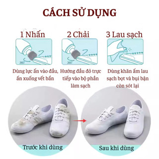 Chai Xịt Vệ Sinh Giày Dép 100ml – Làm Sạch, Làm Trắng Giày, Khử Mùi Hôi Hiệu Quả