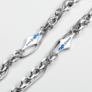 SNUOFO - Vòng tay thép titan kiểu Lava dành cho nam Thời trang cao cấp độc đáo và cá tính là món trang sức đa năng