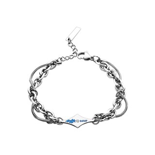 SNUOFO - Vòng tay thép titan kiểu Lava dành cho nam Thời trang cao cấp độc đáo và cá tính là món trang sức đa năng