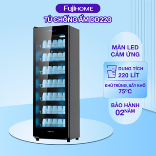 Tủ sấy khử trùng bát đĩa UV+Ozone FUJIHOME DD220 công nghệ tiên tiến-Bảo hành 24tháng,dung tích lớn