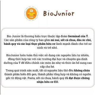 Mì Nui Đậu Hà Lan Ăn Dặm Hữu Cơ Cho Bé Bio Junior 200g – Giàu Đạm Thực Vật, Dễ Ăn – Natural Market