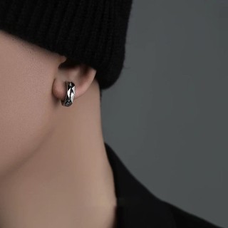SNUOFO - Khuyên tai kẹp dành cho nam sang trọng phong cách độc đáo cao cấp không cần xỏ lỗ tai kiểu dáng mới