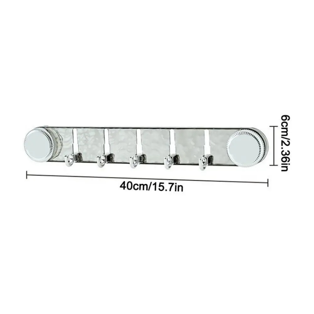 Thanh Móc Treo Đồ Dán Tường Hút Chân Không, Treo Quần Áo Tiện Ích Cho Gia Đình