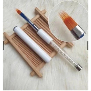 Cọ Xước & Cọ Ombre Vuốt Cao Cấp – Cọ Ombre Dẹt Cán Đá Sang Trọng, Cầm Chắc Tay, Tán Màu Đẹp Cho Thợ Nail