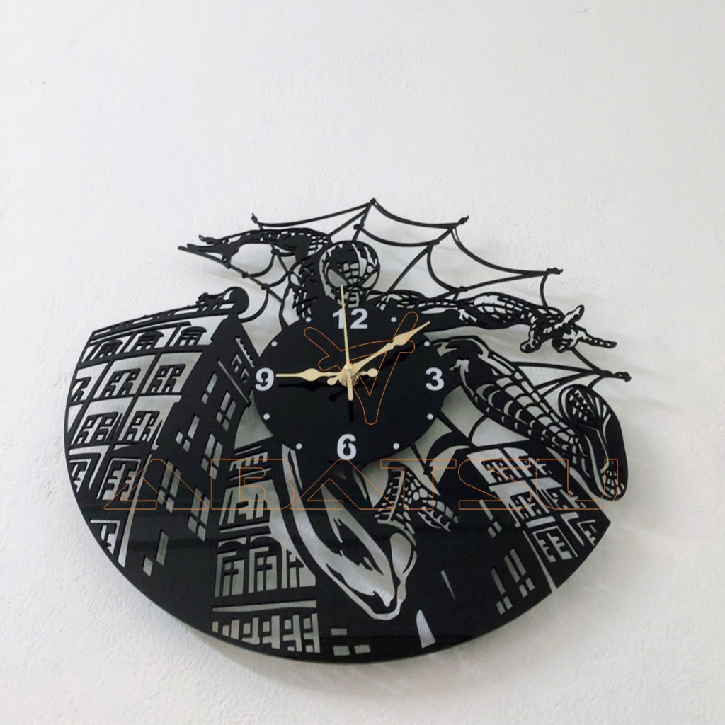 Đồng Hồ Treo Tường Spider-Man – Treo Lên Là Cả Phòng Chất Hẳn Ra