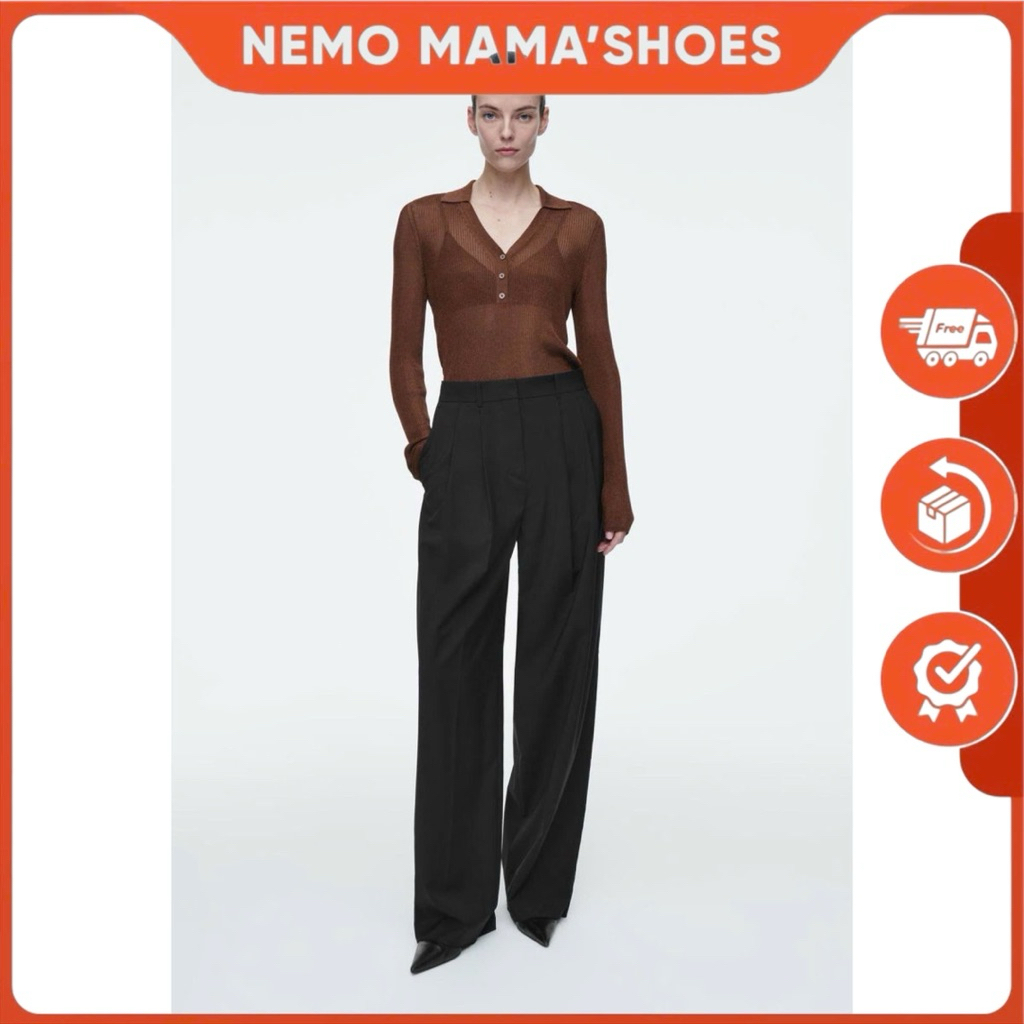 COS ÁO LEN NỮ DỆT KIM TAY DÀI SIZE M (251204061)