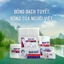 Bông Lau Bạch Tuyết Miếng Cắt Sẵn 7x7cm Bịch 500g