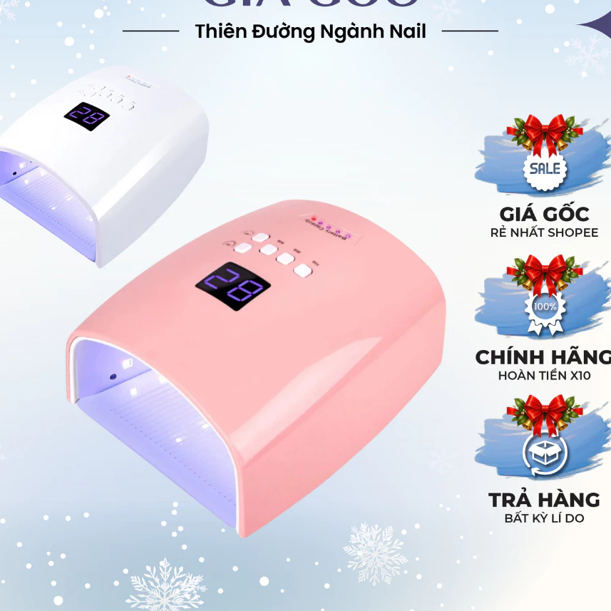 Máy Hơ Gel Móng Tích Điện S10 Cordless 48W – Đèn Hơ Móng UV Nail Cao Cấp, Không Dây, Hơ Nhanh & Bền