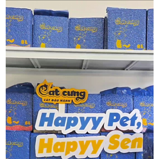 [SIÊU TỐC] Cát Đậu Nành CAT CƯNG 8L (2.5kg) - Vón Cục Cực Nhanh, Xả Bồn Cầu, Khử Mùi Cao - Libra Pet