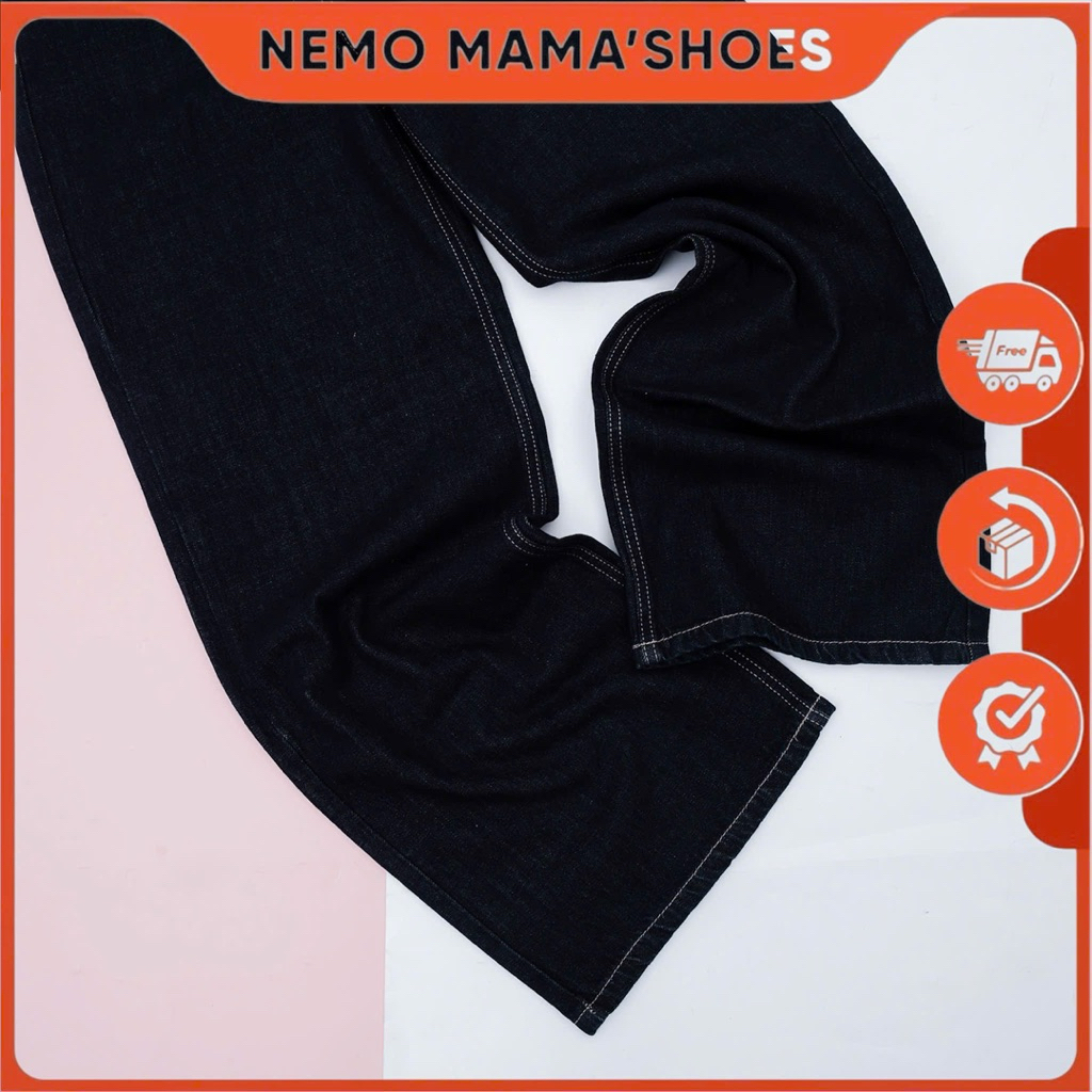 ZARA QUẦN JEAN NỮ LƯNG ĐẮP CHÉO XANH ĐEN (250814001)