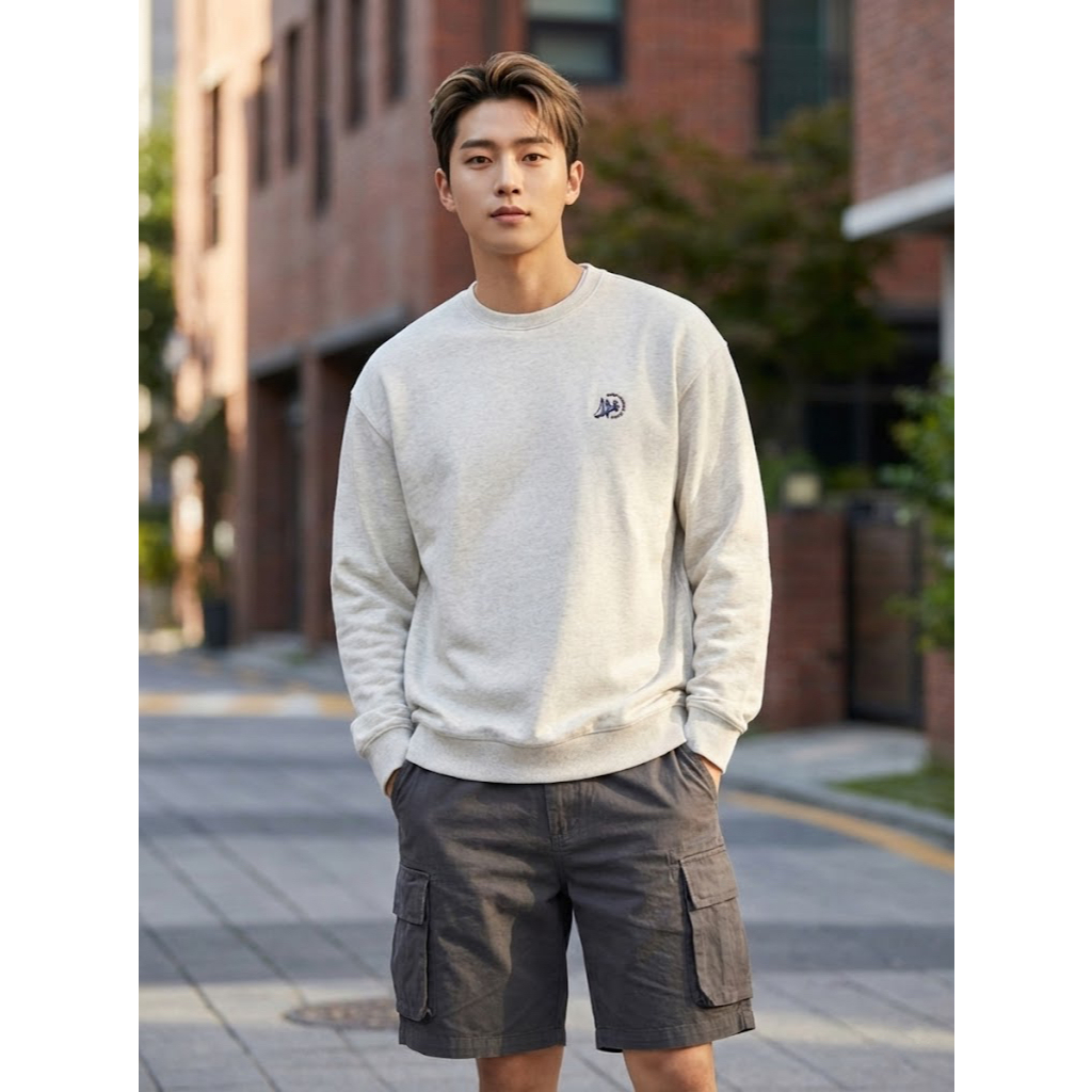 Sweatshirt Polham Landmark Small Wappen. Chất vải nỉ bông dày dặn, ấm ...