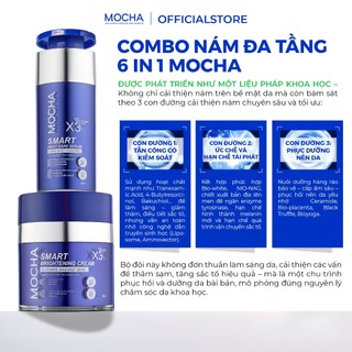 Combo Bảo Vệ Và Chăm Sóc Da Nám Toàn Diện, Bộ Sản Phẩm Gồm 1 Combo Nám + 1 Peel + 1 Kem Chống Nắng