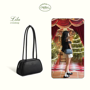 Túi xách nữ shoudler bag LILA da PU quai đeo vai basic sang chảnh đi làm đi chơi | MI MIDORI