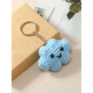 Móc khoá len hình mây hanmade