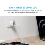 Anker Củ sạc A121C 70W 4 cổng - Sạc nhanh PD Không Nóng Tương thích iPhone 7-17 cả nhà  Android A121C [BH 18 tháng] — ảnh 5