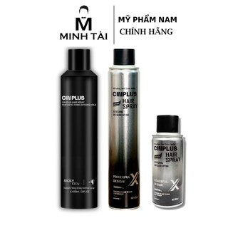 Gôm xịt tóc SICILY CINPLUS Hair Spray giữ nếp tạo kiểu nam nữ