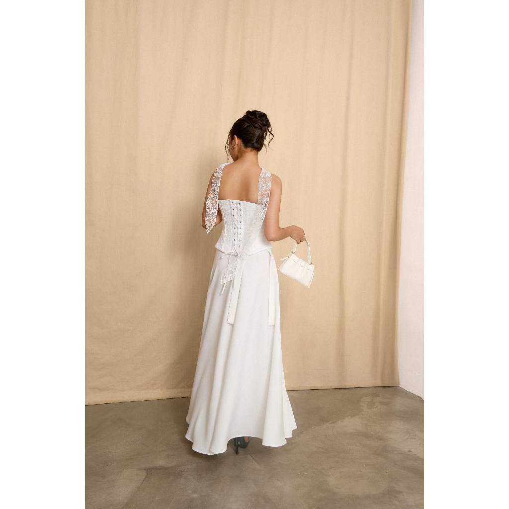 Chân Váy Dài IVETTE SKIRT Chất Nhung Mịn 2 Da Dáng Xòe Sang Trọng – Chân Váy Nữ Thiết Kế Cao Cấp Dự Tiệc
