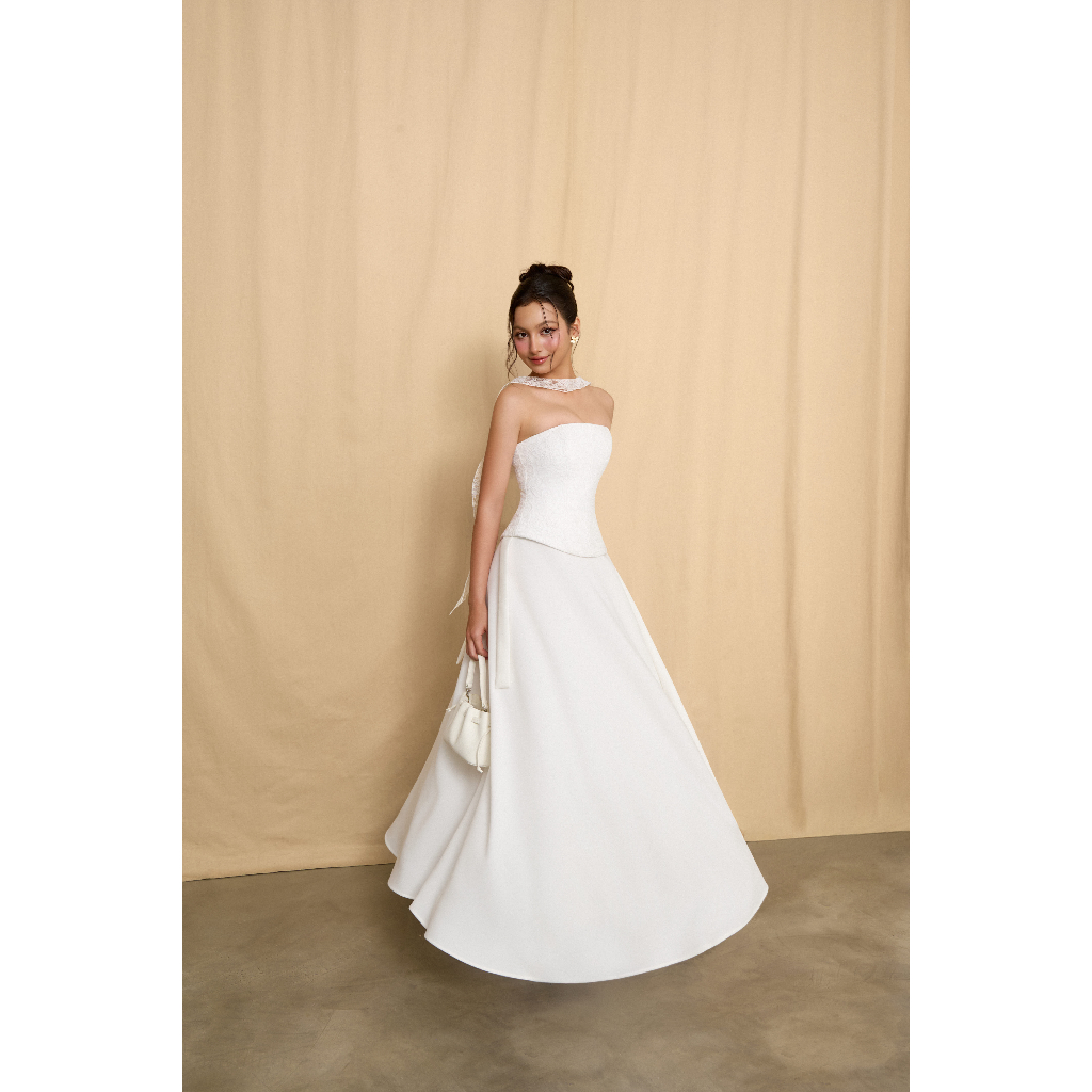 Chân Váy Dài IVETTE SKIRT Chất Nhung Mịn 2 Da Dáng Xòe Sang Trọng – Chân Váy Nữ Thiết Kế Cao Cấp Dự Tiệc