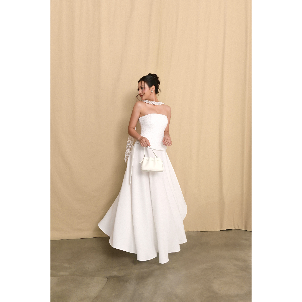 Chân Váy Dài IVETTE SKIRT Chất Nhung Mịn 2 Da Dáng Xòe Sang Trọng – Chân Váy Nữ Thiết Kế Cao Cấp Dự Tiệc