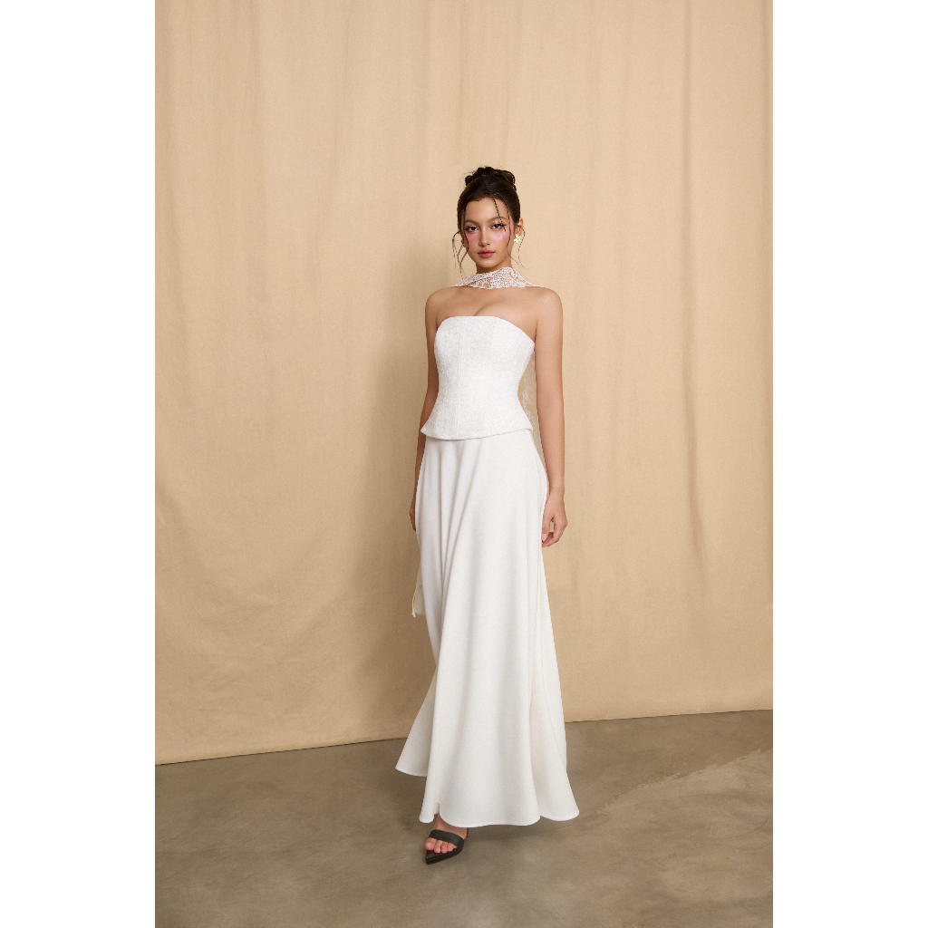 Chân Váy Dài IVETTE SKIRT Chất Nhung Mịn 2 Da Dáng Xòe Sang Trọng – Chân Váy Nữ Thiết Kế Cao Cấp Dự Tiệc