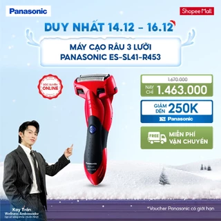 [LIVESTREAM] Máy cạo râu 3 lưỡi Panasonic ES-SL41-S453/ES-SL41-R453 - Hàng Chính Hãng