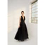 Đầm Dài Cổ Yếm SYLVETTE DRESS Chất Chéo Ý Phối Ren Cao Cấp – Váy Dạ Hội Nữ Màu Đen Sang Trọng Quyến Rũ
