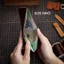 Mino Crafts - Ví nữ nhỏ gọn - Đồ da thủ công - Màu nâu - Tiện lợi