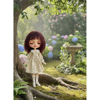 Váy hoa nhí size blythe,ob24,xinyi