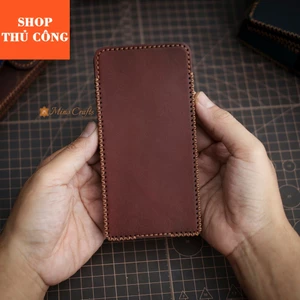 Mino Crafts - Bao da điện thoại thủ công Mino Crafts – Da bò thật, khâu tay – Hỗ trợ mọi dòng máy