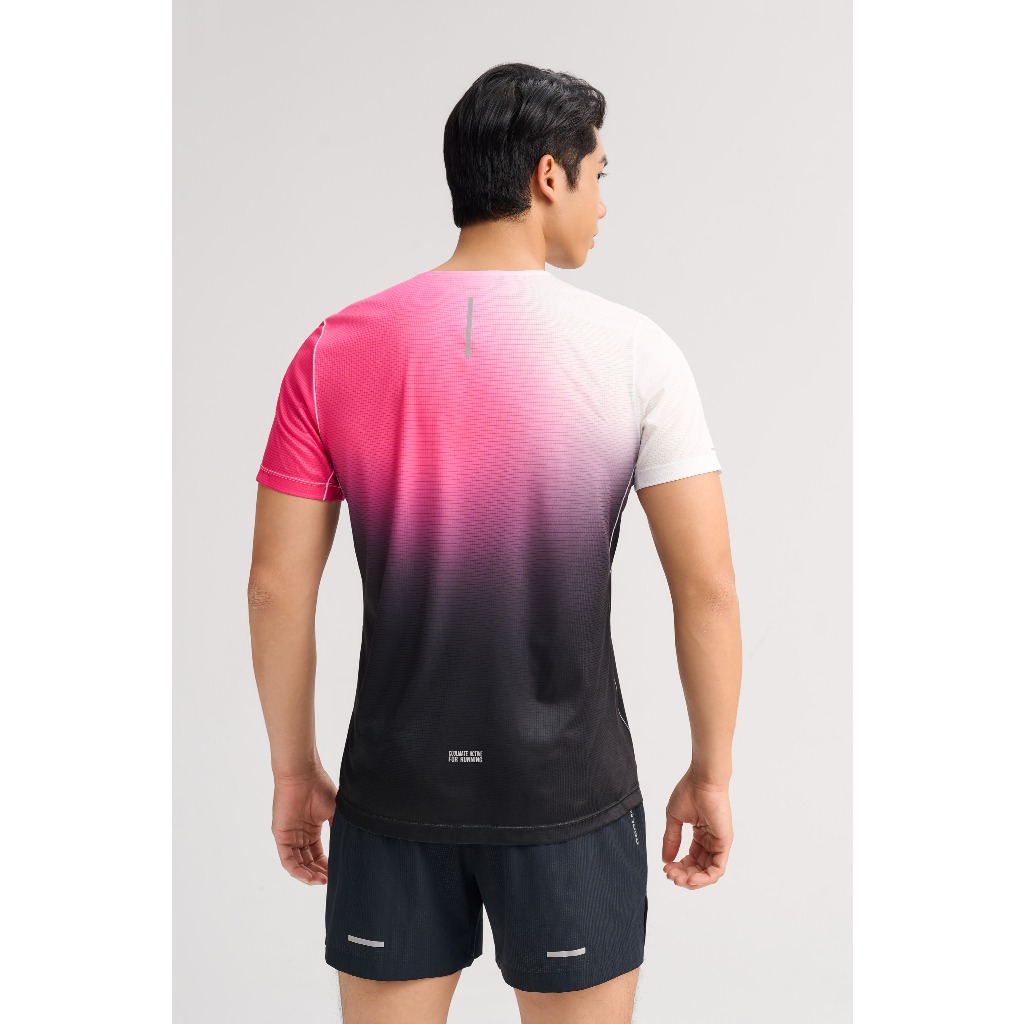 [MUA 3 GIẢM 30%]Áo Thun TShirt thể thao nam chạy bộ Running Graphic Ventra Gradient siêu nhẹ, nhanh khô Coolmate