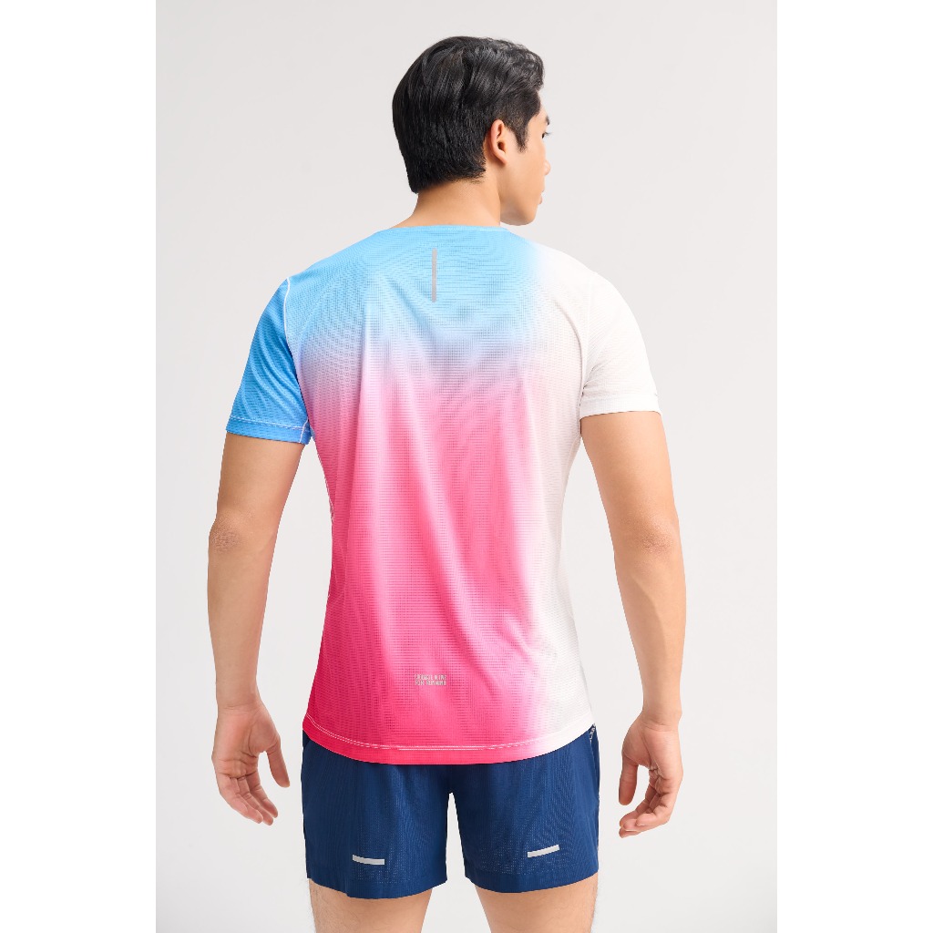 [MUA 3 GIẢM 30%]Áo Thun thể thao nam chạy bộ Running Graphic Aero Gradient siêu nhẹ, nhanh khô, thoáng mát Coolmate